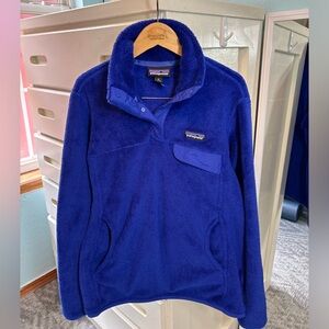 Patagonia Royal Blue Re-Tool Snap-T Fleece Pullover✨